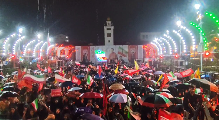 موج یکصد و نود و یکم مردم رشت زیر باران