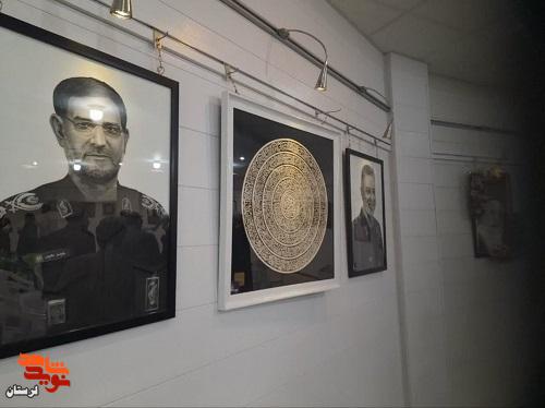 نمایشگاه طراحی تمثال شهدا در دورود برپا شد نمایشگاه طراحی تمثال شهدا در دورود برپا شد