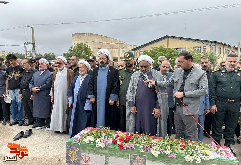 پیکر مطهر شهید «کیوان رامرودی» در کلاله تشییع شد پیکر مطهر شهید «کیوان رامرودی» در کلاله تشییع شد