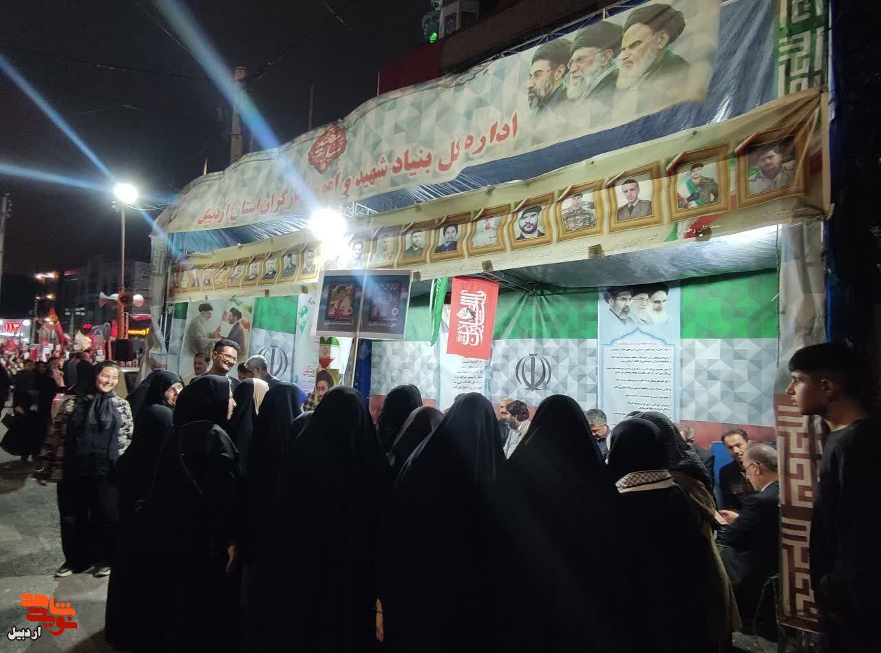 ۲۰۰ شب خدمت در تجمع شبانه+ عکس