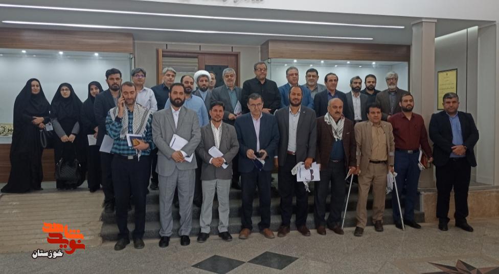 نشست دوماهانه مشاوران ایثارگران دستگاههای اجرایی خوزستان برگزار شد نشست دوماهانه مشاوران ایثارگران دستگاههای اجرایی خوزستان برگزار شد