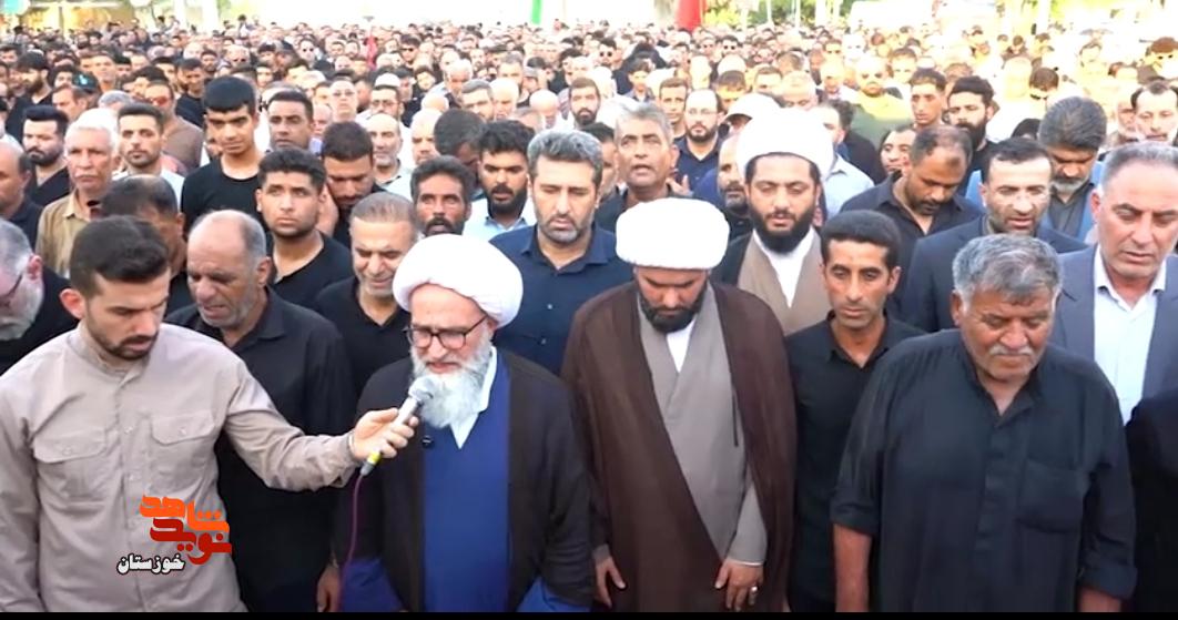 گزارش تصویری/ وداع و خاکسپاری مردم بندر امام خمینی (ره) با پیکر مطهر شهید «جمشید رجبی» گزارش تصویری/ وداع و خاکسپاری مردم بندر امام خمینی (ره) با پیکر مطهر شهید «جمشید رجبی»