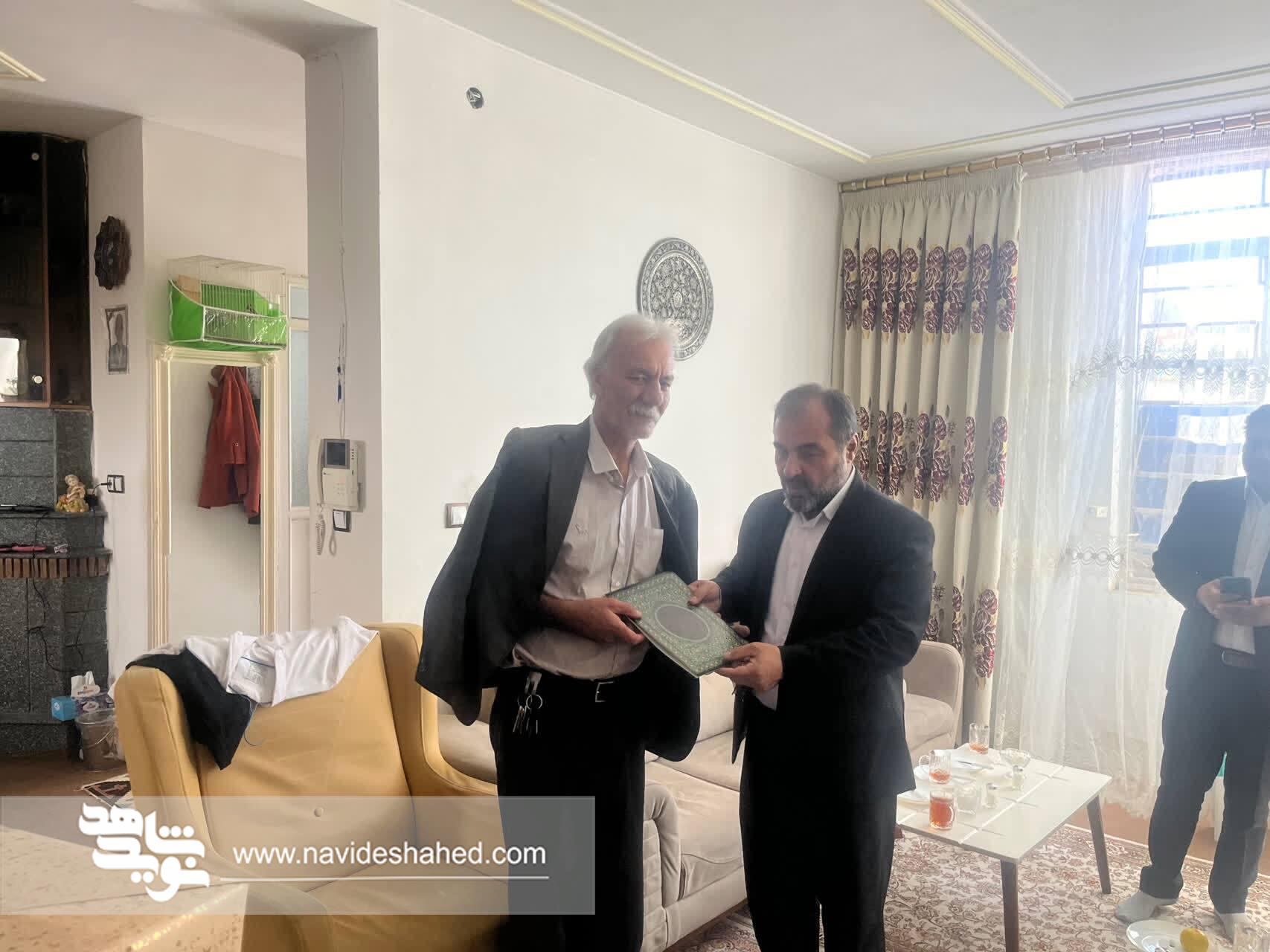 دیدار مدیرکل ورزشی و اردویی بنیاد شهید با جانبازان ورزشکار در قوچان دیدار مدیرکل ورزشی و اردویی بنیاد شهید با جانبازان ورزشکار در قوچان