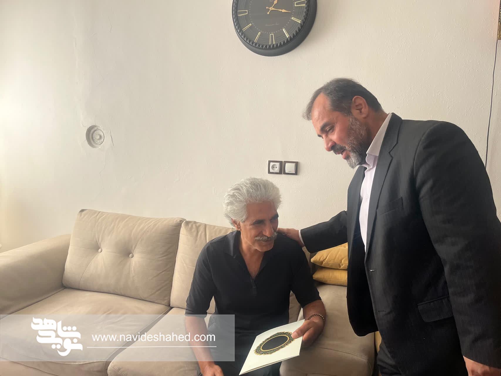 دیدار مدیرکل ورزشی و اردویی بنیاد شهید با جانبازان ورزشکار در قوچان دیدار مدیرکل ورزشی و اردویی بنیاد شهید با جانبازان ورزشکار در قوچان