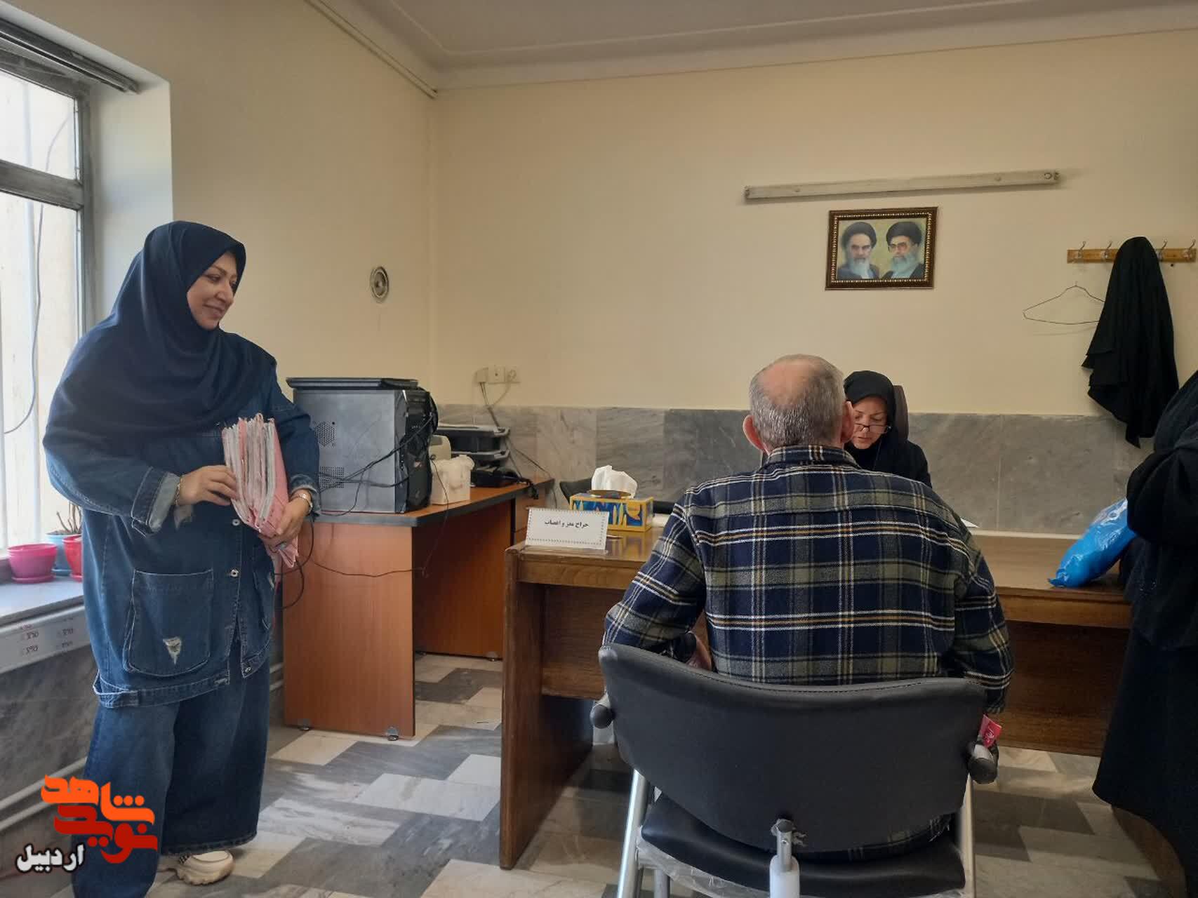 بررسی ۵۹۰ پرونده ایثارگران اردبیل در کمیسیون پزشکی بررسی ۵۹۰ پرونده ایثارگران اردبیل در کمیسیون پزشکی