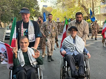 عکس/ حضور پیشکسوتان جهاد و شهادت در رزمایش جانفدایان ایران