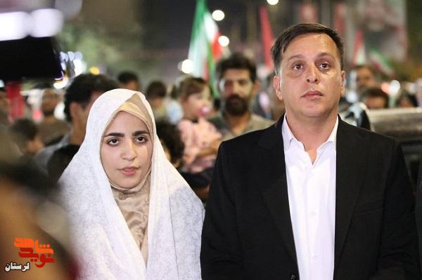 پیوند آسمانی در میدان حماسه