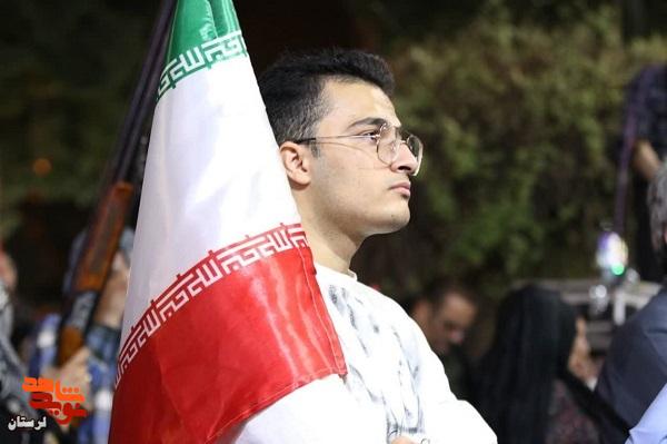 پیوند آسمانی در میدان حماسه
