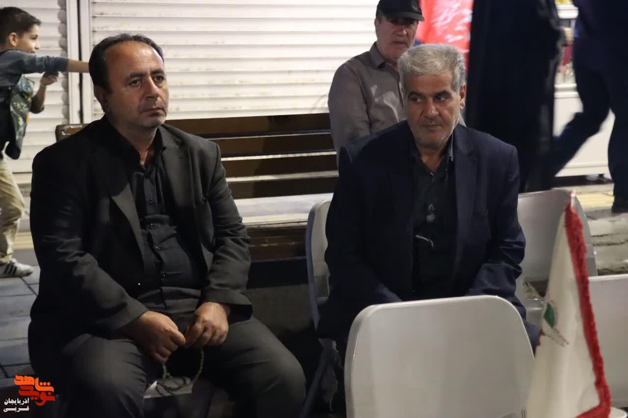 میز ارتباطات بنیاد شهید در دویست و پنجمین شب اجتماعات شبانه ایران قوی