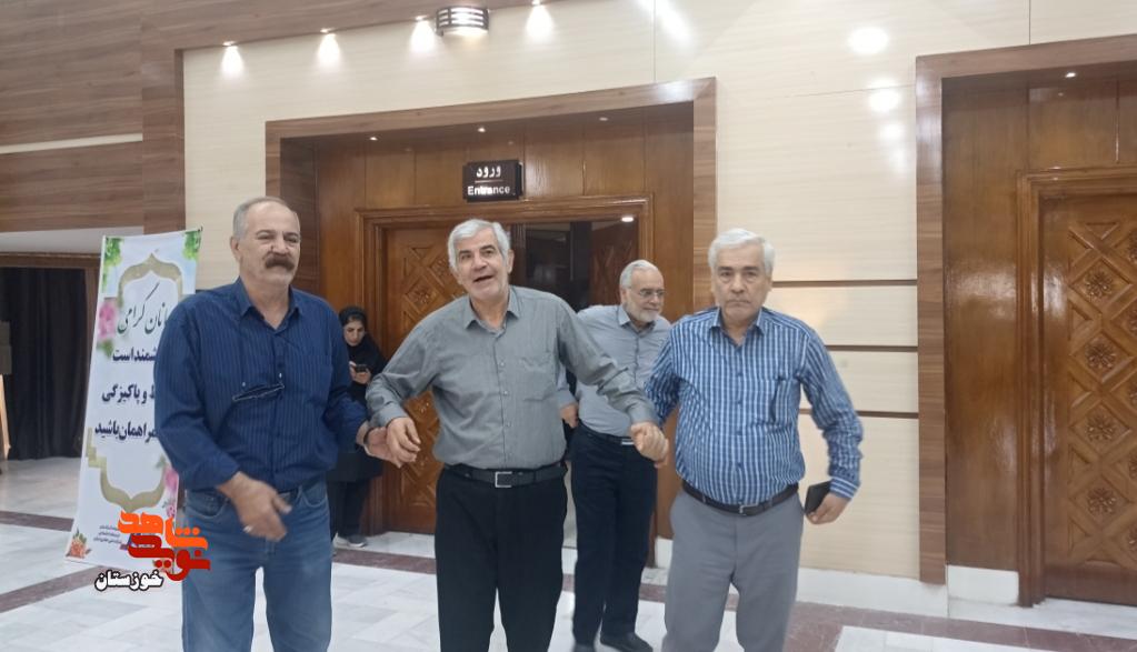 گزارش تصویری | برگزاری آیین ملی «الماس‌های درخشان» به مناسبت سالروز بازگشت آزادگان در خوزستان