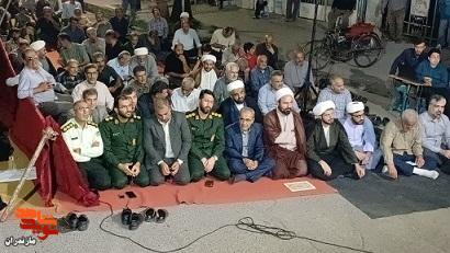 برگزاری صد و هفتاد و هشتمین شب خروش مردمی «بعثت امت» در شهرستان سیمرغ+تصاویر