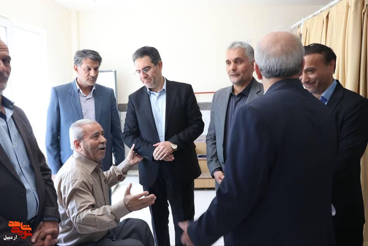 آیین افتتاح چند پروژه درمانی، رفاهی و عمرانی در اردبیل آیین افتتاح چند پروژه درمانی، رفاهی و عمرانی در اردبیل
