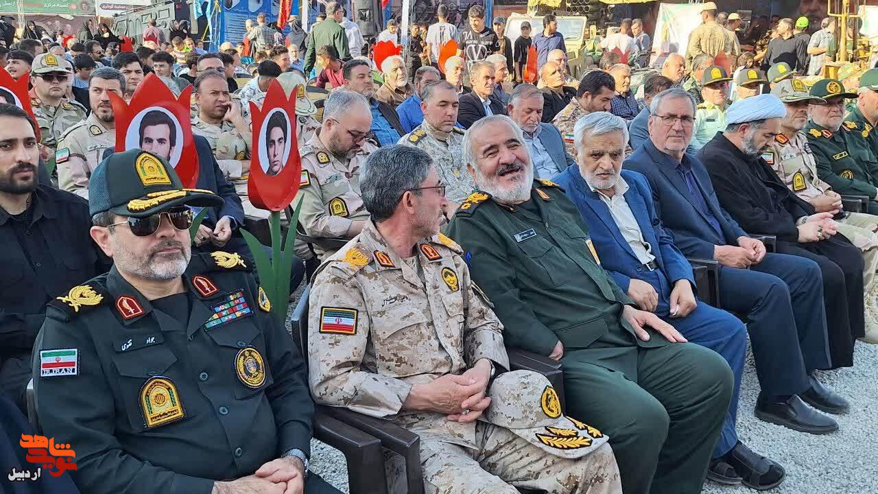 آیین افتتاح نمایشگاه رزمی فرهنگی دفاع مقدس استان اردبیل+ عکس آیین افتتاح نمایشگاه رزمی فرهنگی دفاع مقدس استان اردبیل+ عکس