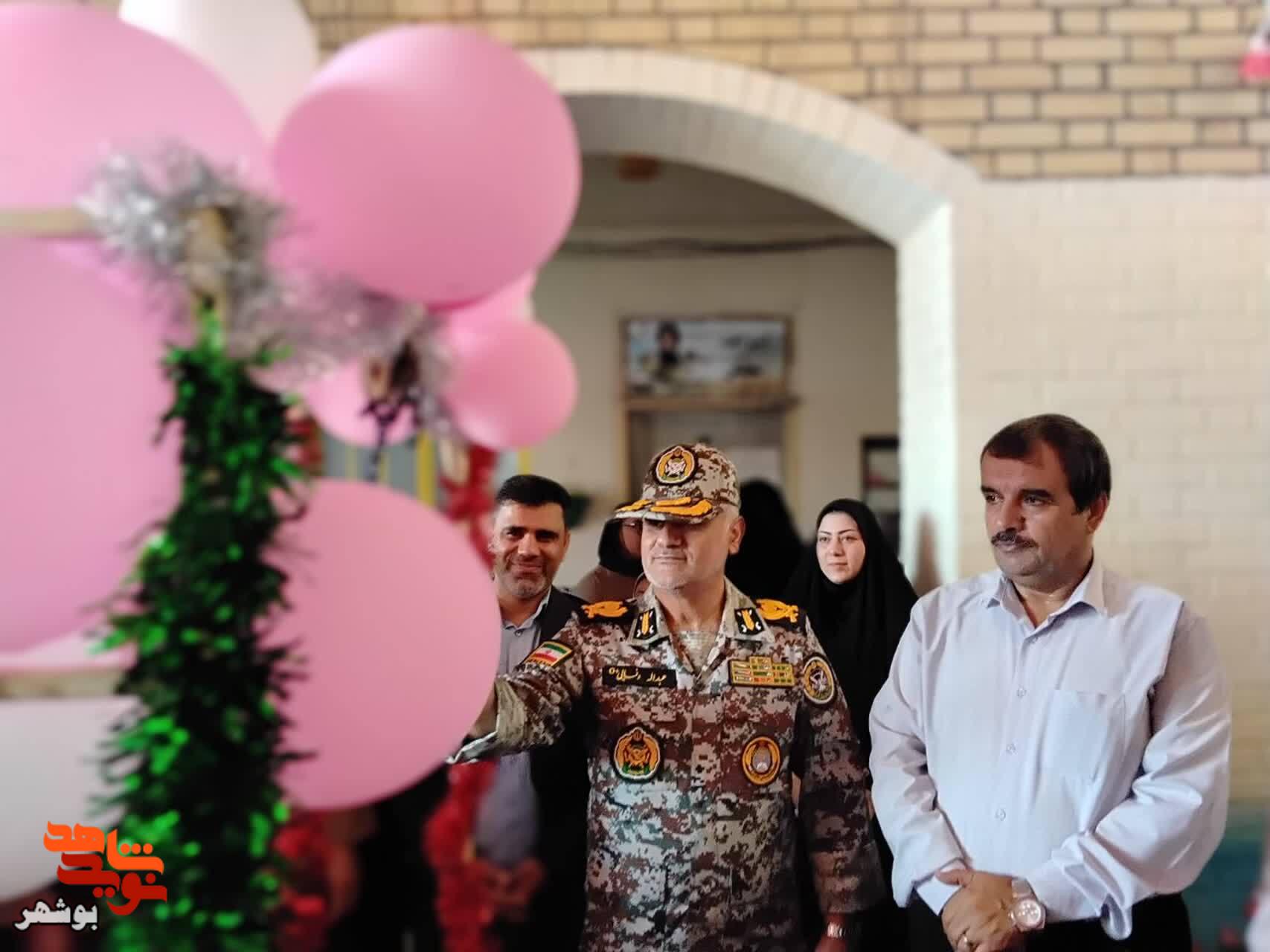 مشایعت فرزندان شهدای «جنگ اقتدار رمضان» تا کلاس درس در بوشهر مشایعت فرزندان شهدای «جنگ اقتدار رمضان» تا کلاس درس در بوشهر