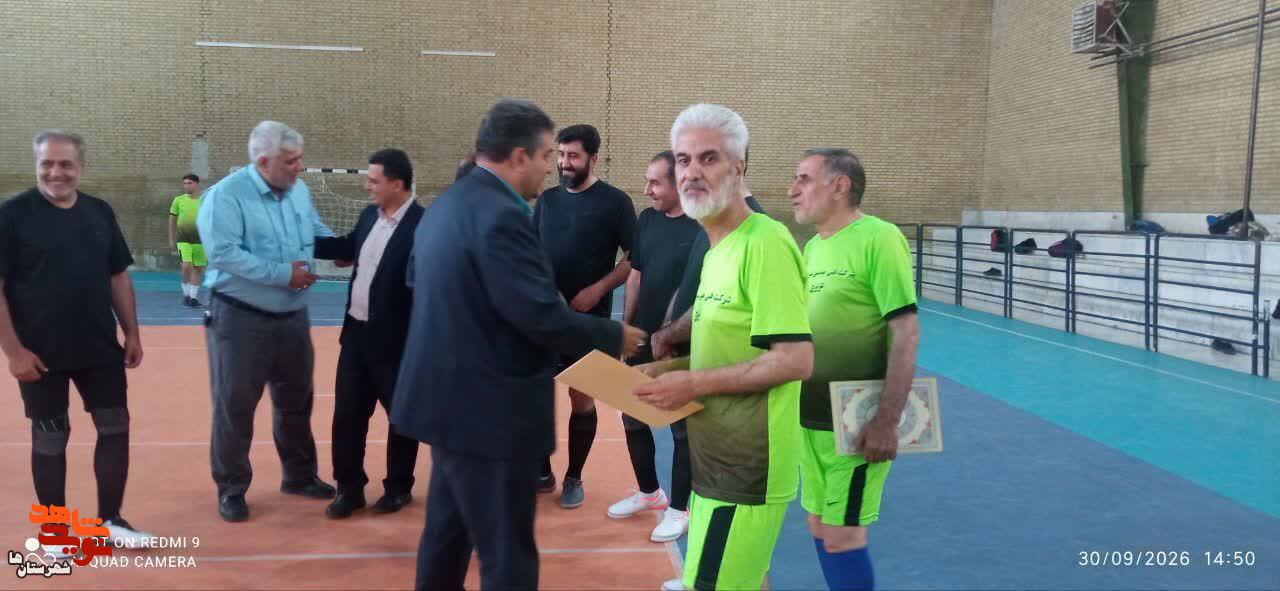 مسابقات فوتسال جانبازان در شهرقدس برگزار شد