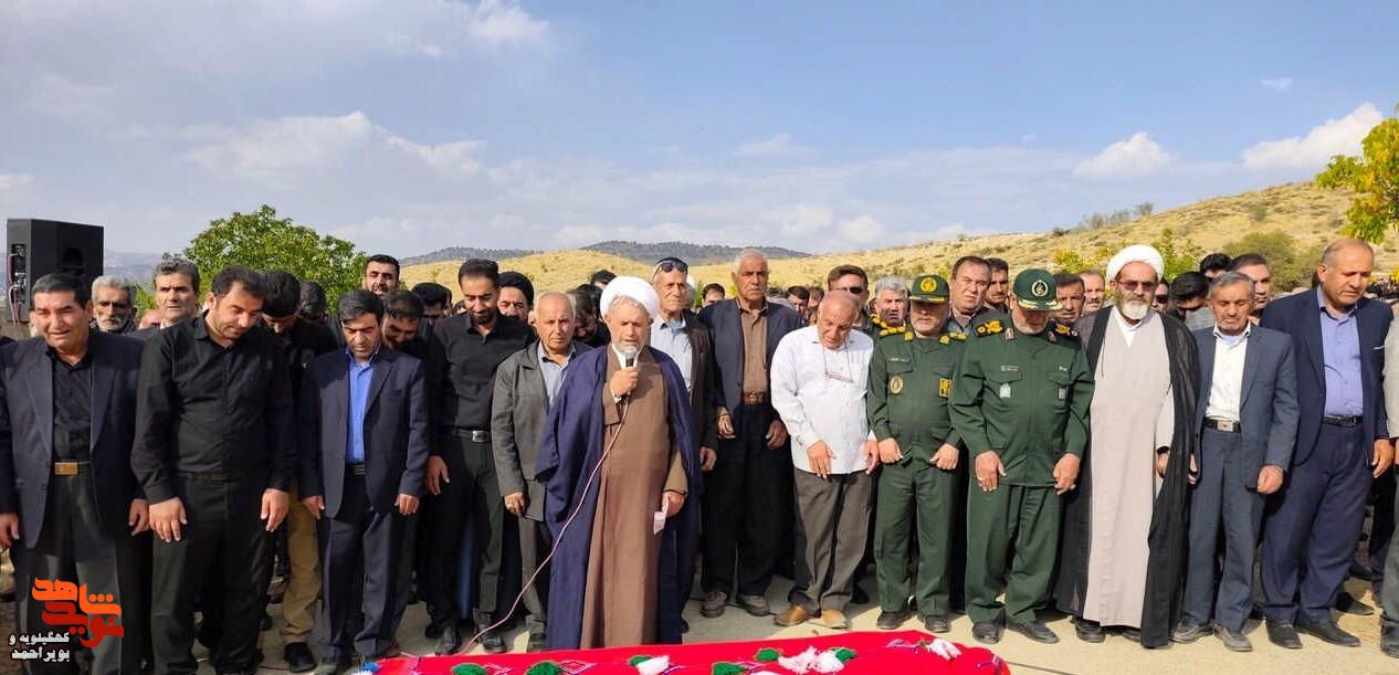 تشییع باشکوه کهنه «سرباز وطن» در یاسوج