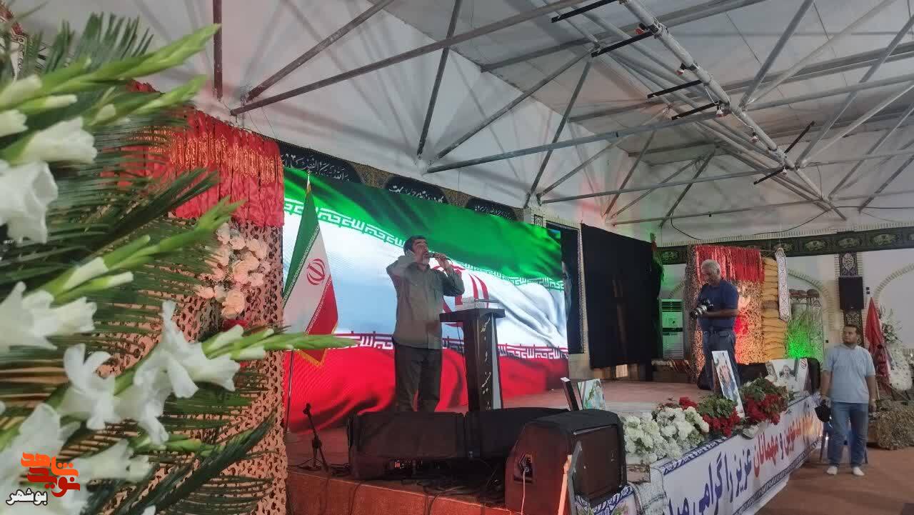 گزارش| مسئولان عالی رتبه کشور با ۵ شهید «جنگ اقتدار رمضان» در وحدتیه تجدید میثاق کردند