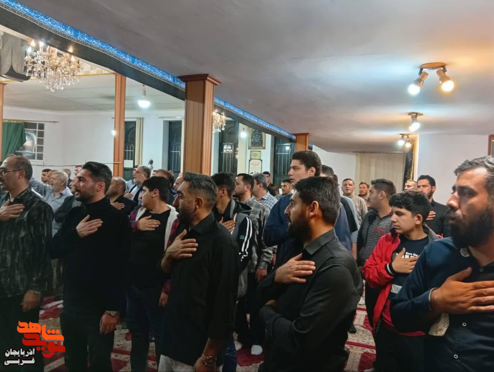 مراسم گرامیداشت یاد و خاطره شهید حامد دایی زاده در مسجد بلال ارومیه