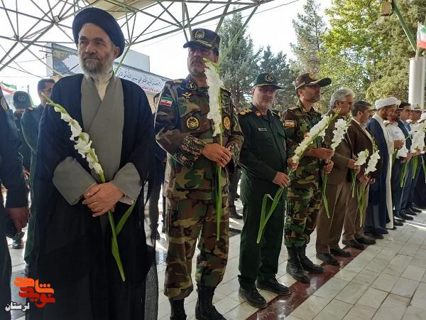 تجدید میثاق سبزپوشان انتظامی با آرمان های شهدا در بروجرد تجدید میثاق سبزپوشان انتظامی با آرمان های شهدا در بروجرد