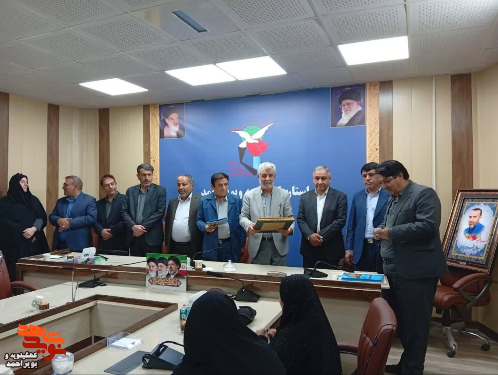 تکریم «خادمان شهید»؛ آیین گرامیداشت شهید «سیدعلی فردوسیان» در کهگیلویه و بویراحمد برگزار شد
