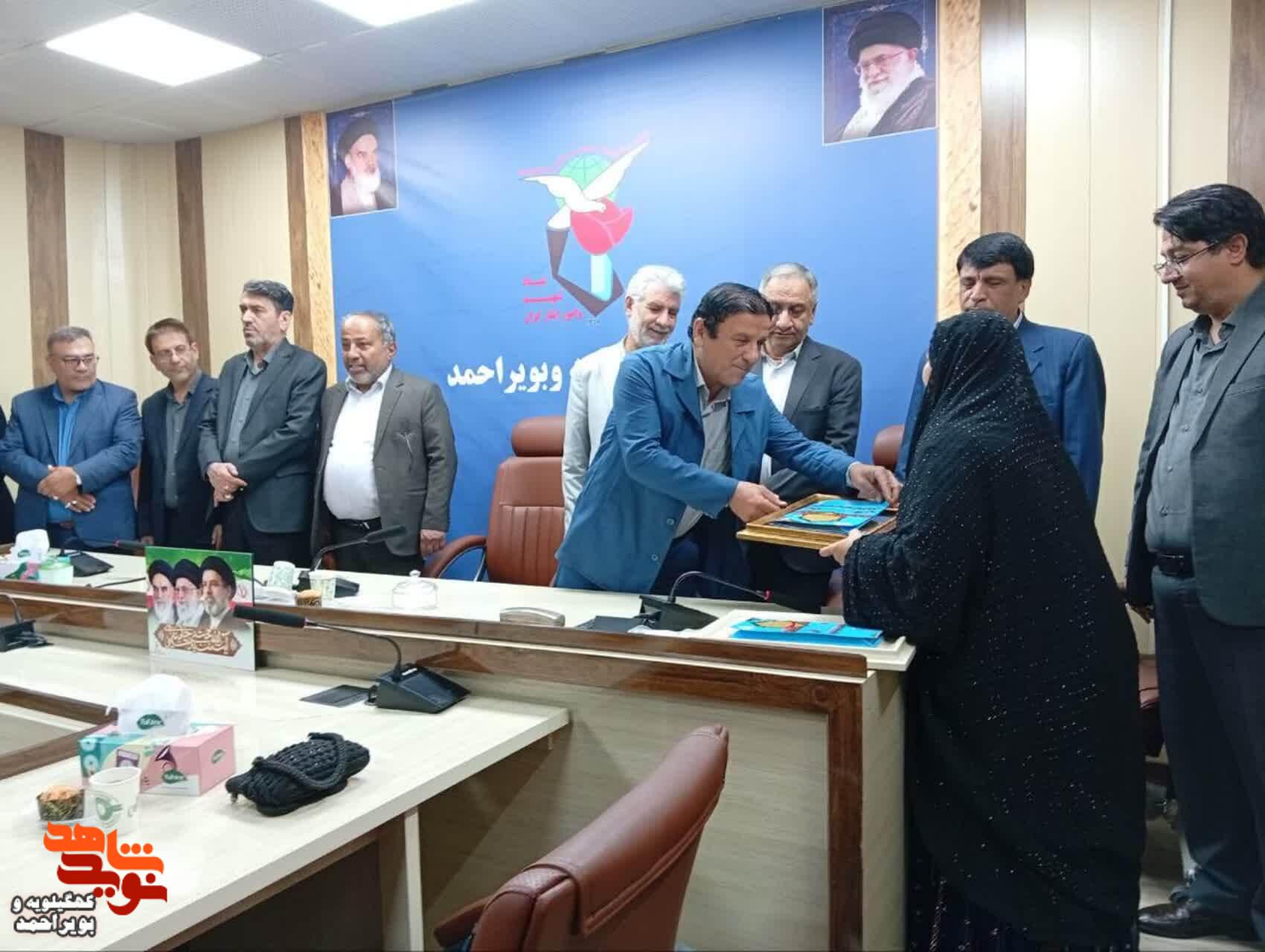 تکریم «خادمان شهید»؛ آیین گرامیداشت شهید «سیدعلی فردوسیان» در کهگیلویه و بویراحمد برگزار شد
