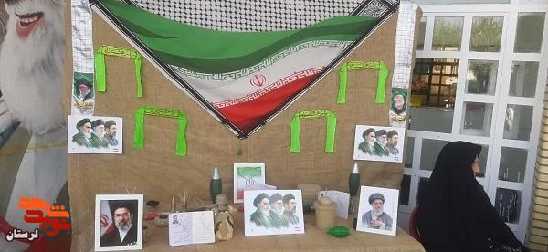 برگزاری آیین « مقاومت و ایثار» و نواختن زنگ مهر در مدارس شاهد شهرستان