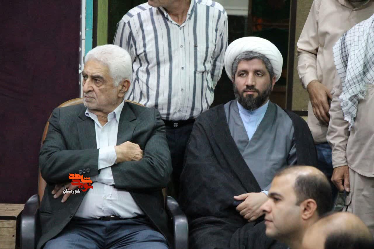 گزارش تصویری/ آیین سراسری «مهمانی لاله‌ها» در گلزار شهدای اهواز