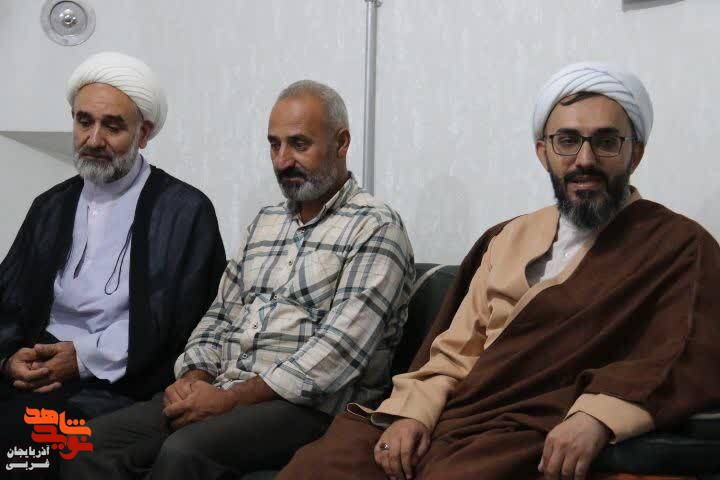 دیدار از خانواده شهید امیررضا فولادی در شوط
