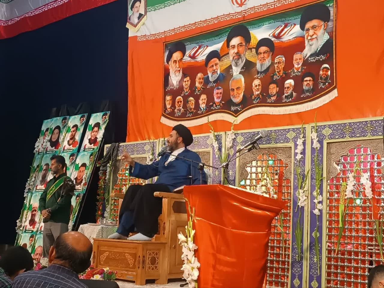 یادواره شهدای جنگ رمضان استان قزوین برگزار شد یادواره شهدای جنگ رمضان استان قزوین برگزار شد