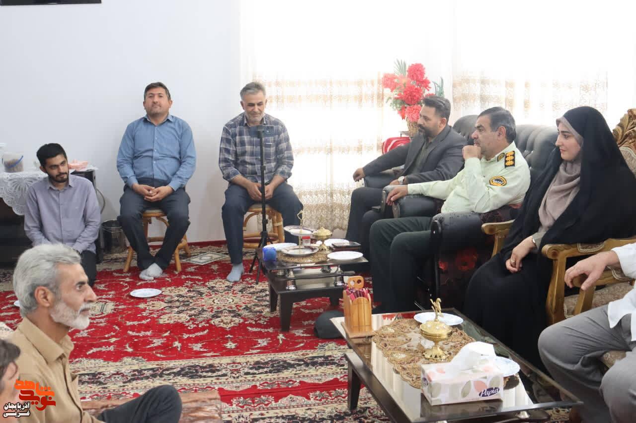 دیدار با خانواده شهیدان اسماعیل مهاجر کرمانی و عبدالرضا اسلامی