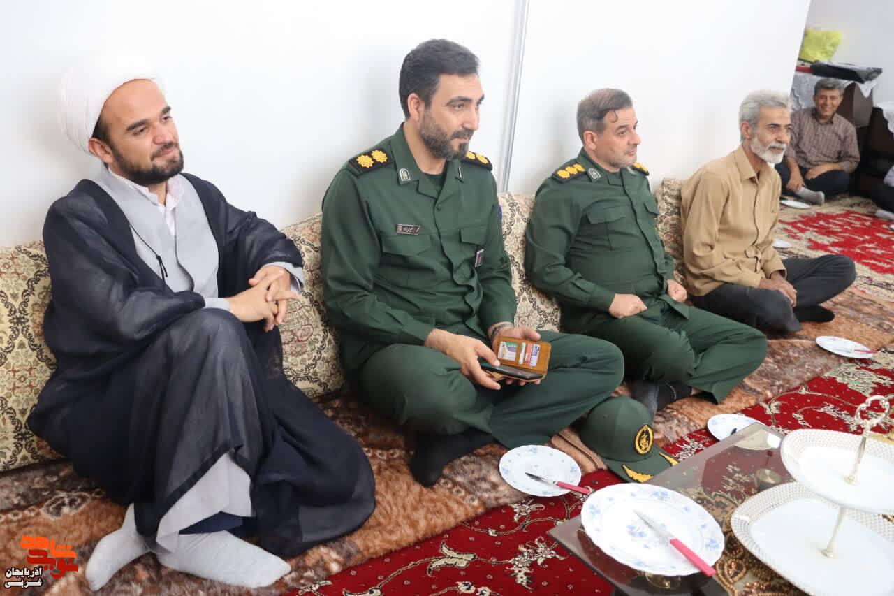 دیدار با خانواده شهیدان اسماعیل مهاجر کرمانی و عبدالرضا اسلامی