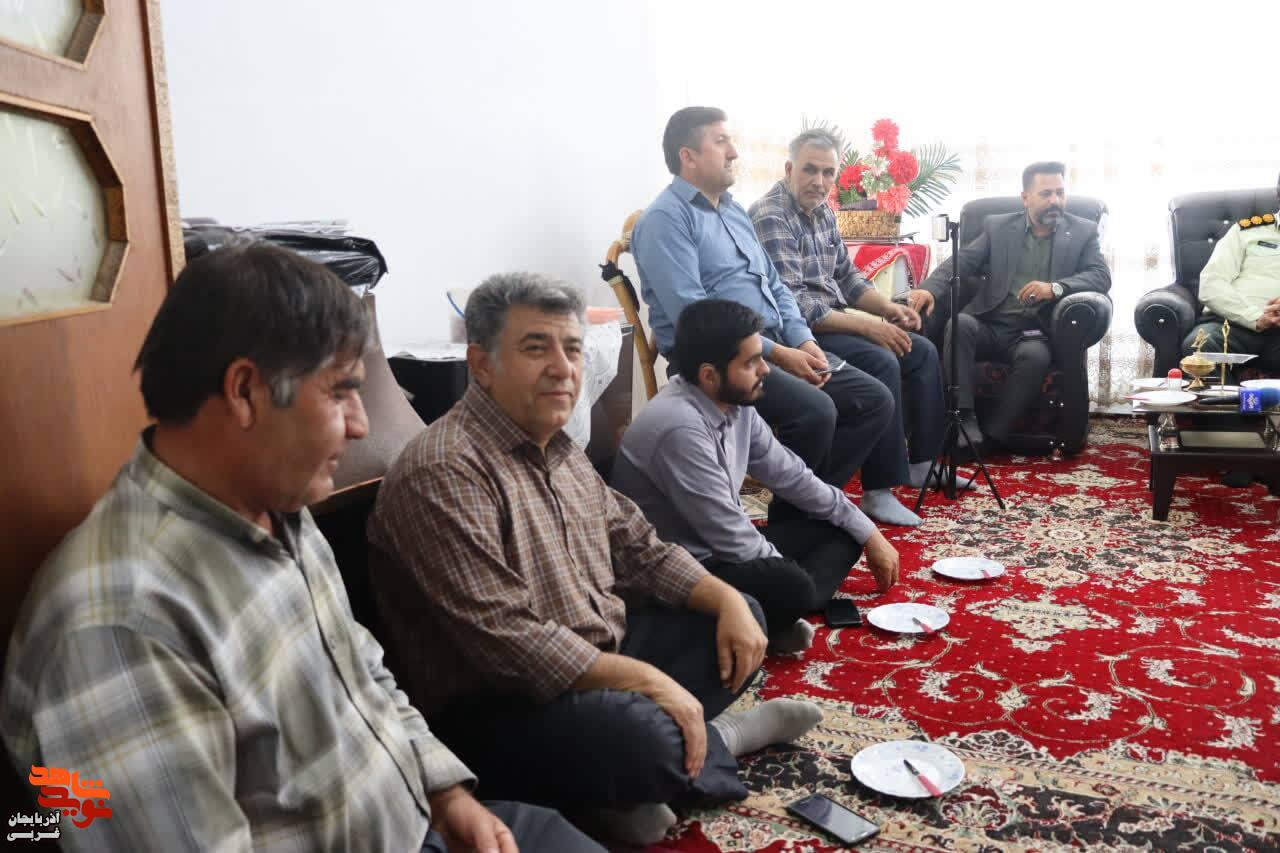 دیدار با خانواده شهیدان اسماعیل مهاجر کرمانی و عبدالرضا اسلامی