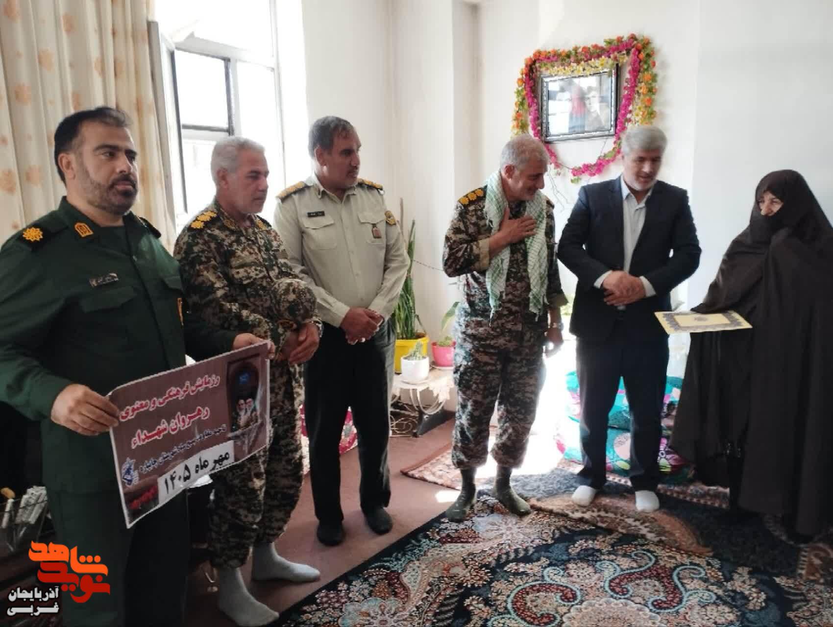 دیدار با خانواده شهدا و ایثارگران در چایپاره