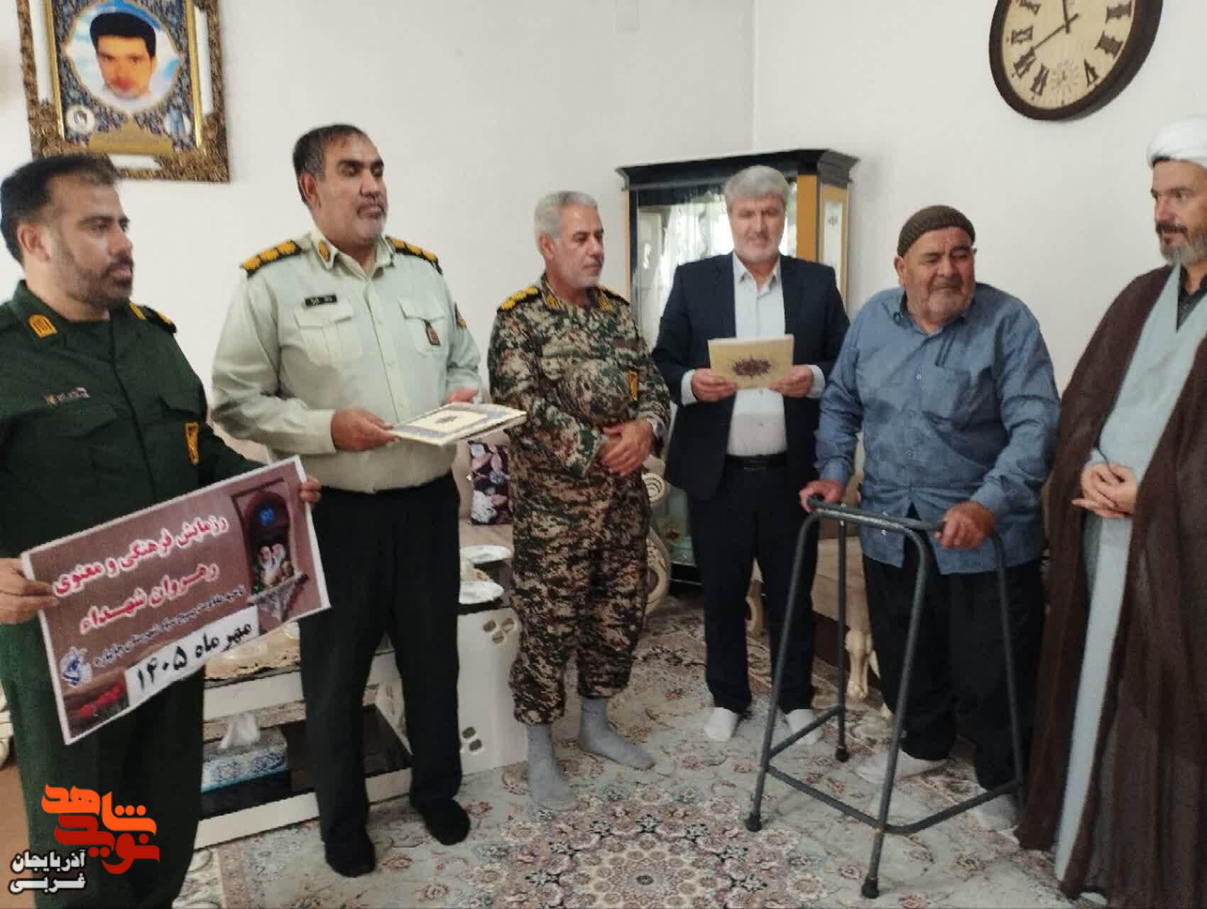 دیدار با خانواده شهدا و ایثارگران در چایپاره