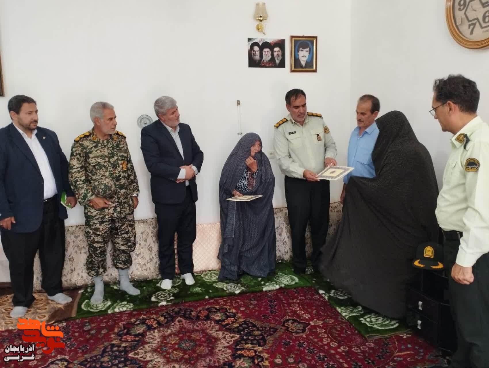 دیدار با خانواده شهدا و ایثارگران در چایپاره
