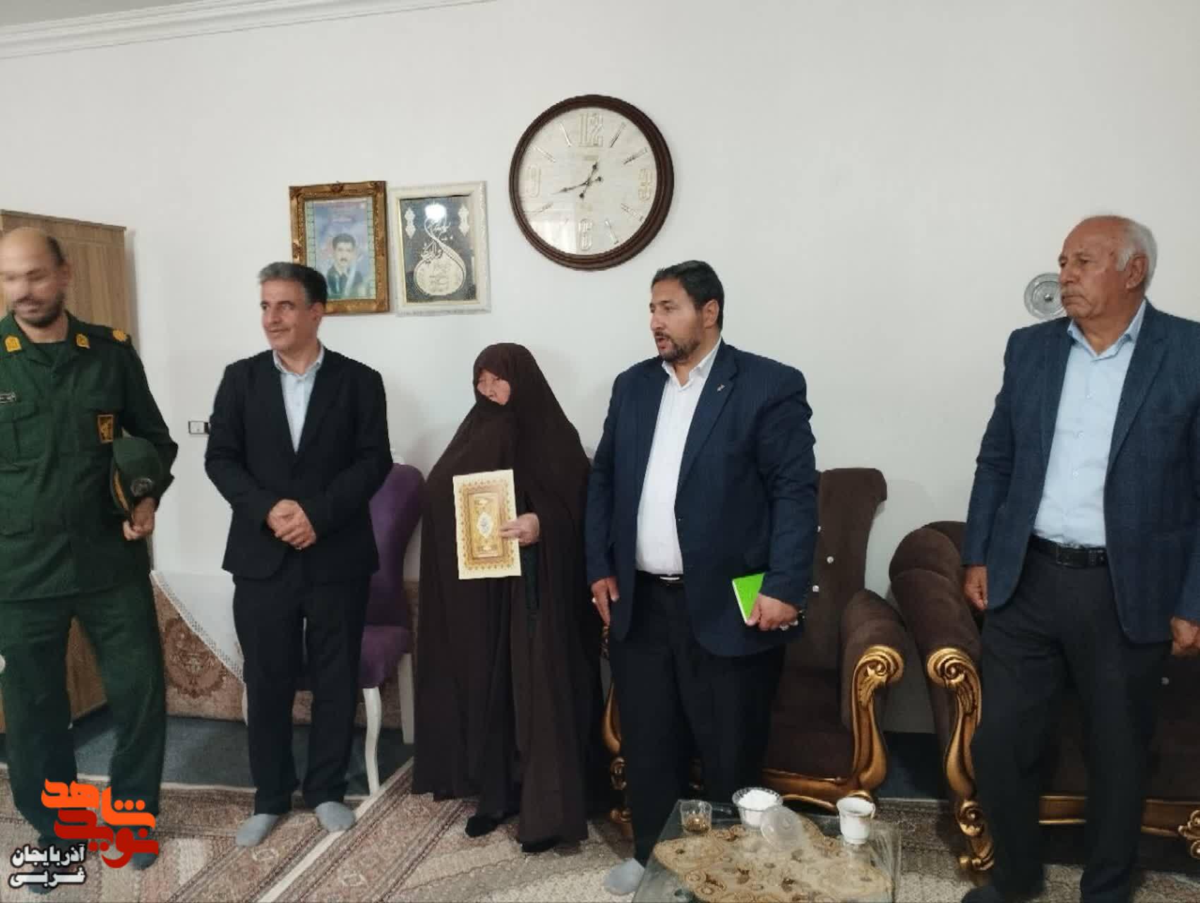 دیدار با خانواده شهدا و ایثارگران در چایپاره