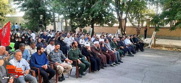 یادواره شهدای بخش سیلاخور دورود در شهر چالانچولان برگزار شد