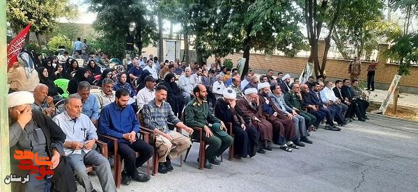 یادواره شهدای بخش سیلاخور دورود در شهر چالانچولان برگزار شد
