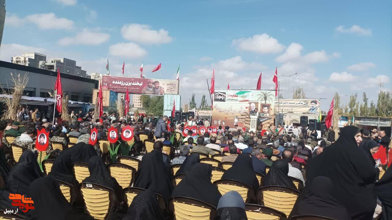 برگزاری اختتامیه نمایشگاه رزمی- فرهنگی «عملیات رمضان» در موزه دفاع مقدس اردبیل برگزار شد= عکس