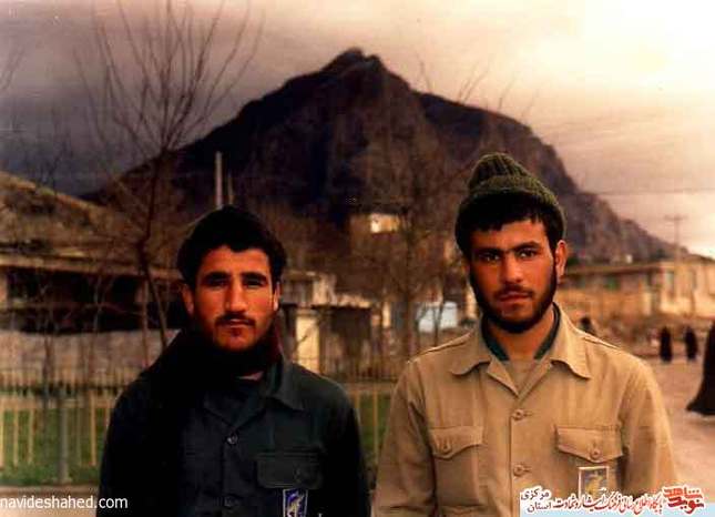 از چپ: رحیم حسینخانی - سید سعید میرعلیاری