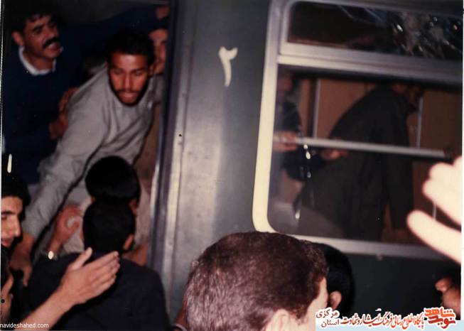 محمدرضا خانمحمدی - ایستگاه قطار اراک 1365