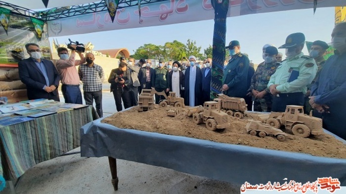 همایش پیشکسوتان و رزمندگان دفاع مقدس به مناسبت چهل و یکمین سالگرد دفاع مقدس - پارک موزه دفاع مقدس سمنان شهریورماه ۱۴۰۰