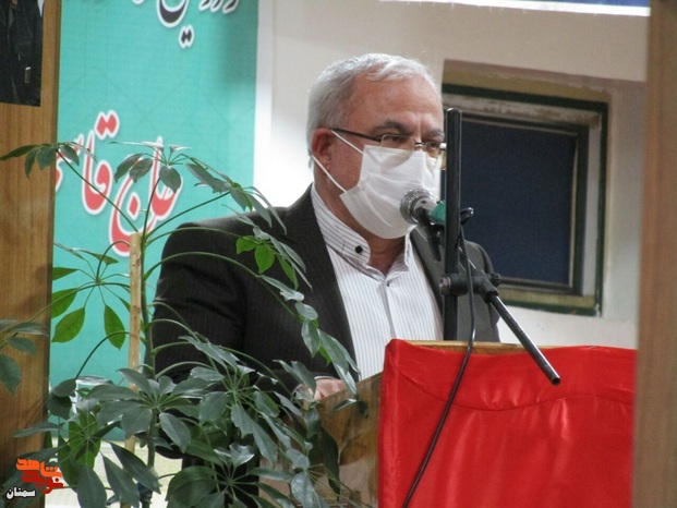 آیین بزرگداشت دومین سالگرد شهادت سردار دل‌ها و یادواره شهدای شهر رضوان-سیزدهم دی‌ماه ۱۴۰۰ مسجد جامع شهر رضوان شهرستان میامی