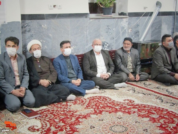 آیین بزرگداشت دومین سالگرد شهادت سردار دل‌ها و یادواره شهدای شهر رضوان-سیزدهم دی‌ماه ۱۴۰۰ مسجد جامع شهر رضوان شهرستان میامی