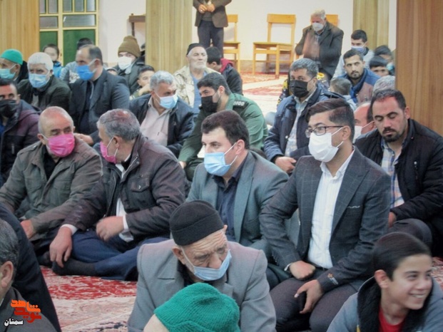 آیین بزرگداشت دومین سالگرد شهادت سردار دل‌ها و یادواره شهدای شهر رضوان-سیزدهم دی‌ماه ۱۴۰۰ مسجد جامع شهر رضوان شهرستان میامی