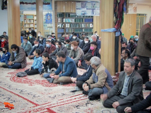آیین بزرگداشت دومین سالگرد شهادت سردار دل‌ها و یادواره شهدای شهر رضوان-سیزدهم دی‌ماه ۱۴۰۰ مسجد جامع شهر رضوان شهرستان میامی