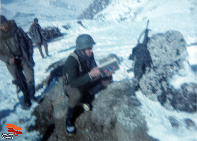 شهید بهمن ستاری دستنایی و همرزمان 