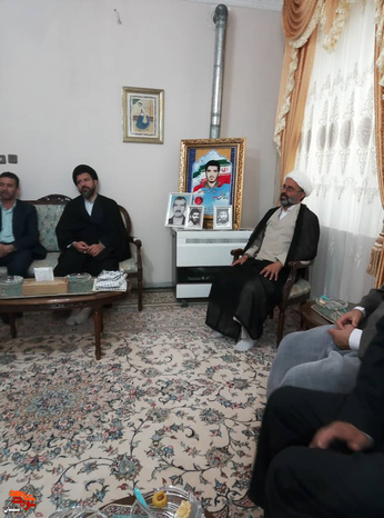 دیدار مسئولان شاهرودی با خانواده معزز شهید والامقام علی فردوسی - بیست و ششم اردیبهشت ۱۴۰۱ شهر بسطام