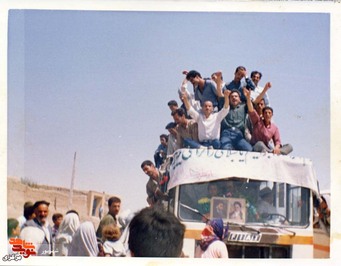 استقبال از آزادگان - روستای فاراب 