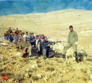 آموزش نظامی نیروهای داوطلب توسط شهید اسماعیل زاهدی